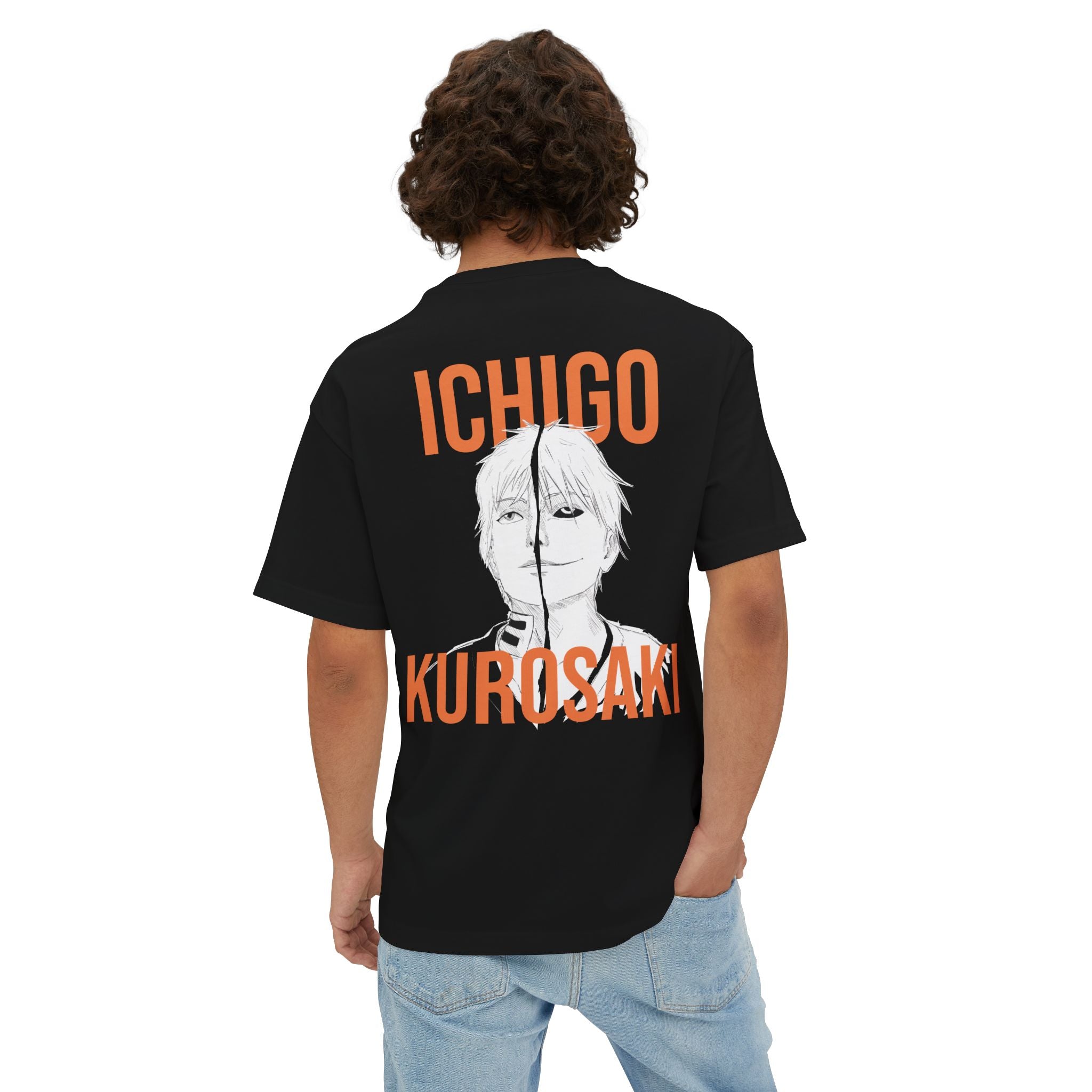 BLEACH ICHIGO X WHITE Oversized t-shirt